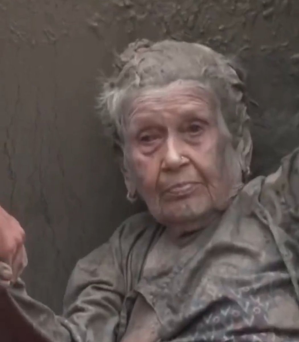 97-year-old survivor Nepal flood rescue