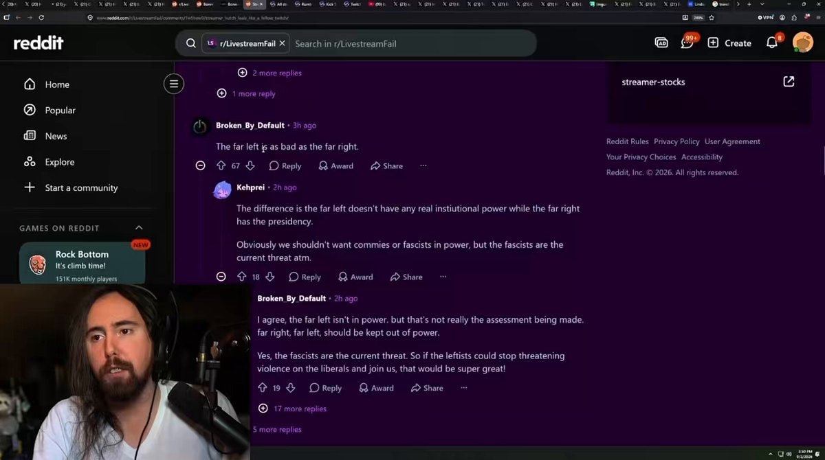 Asmongold on Trump