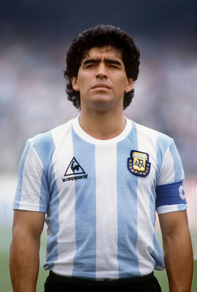 Diego Maradona portrait