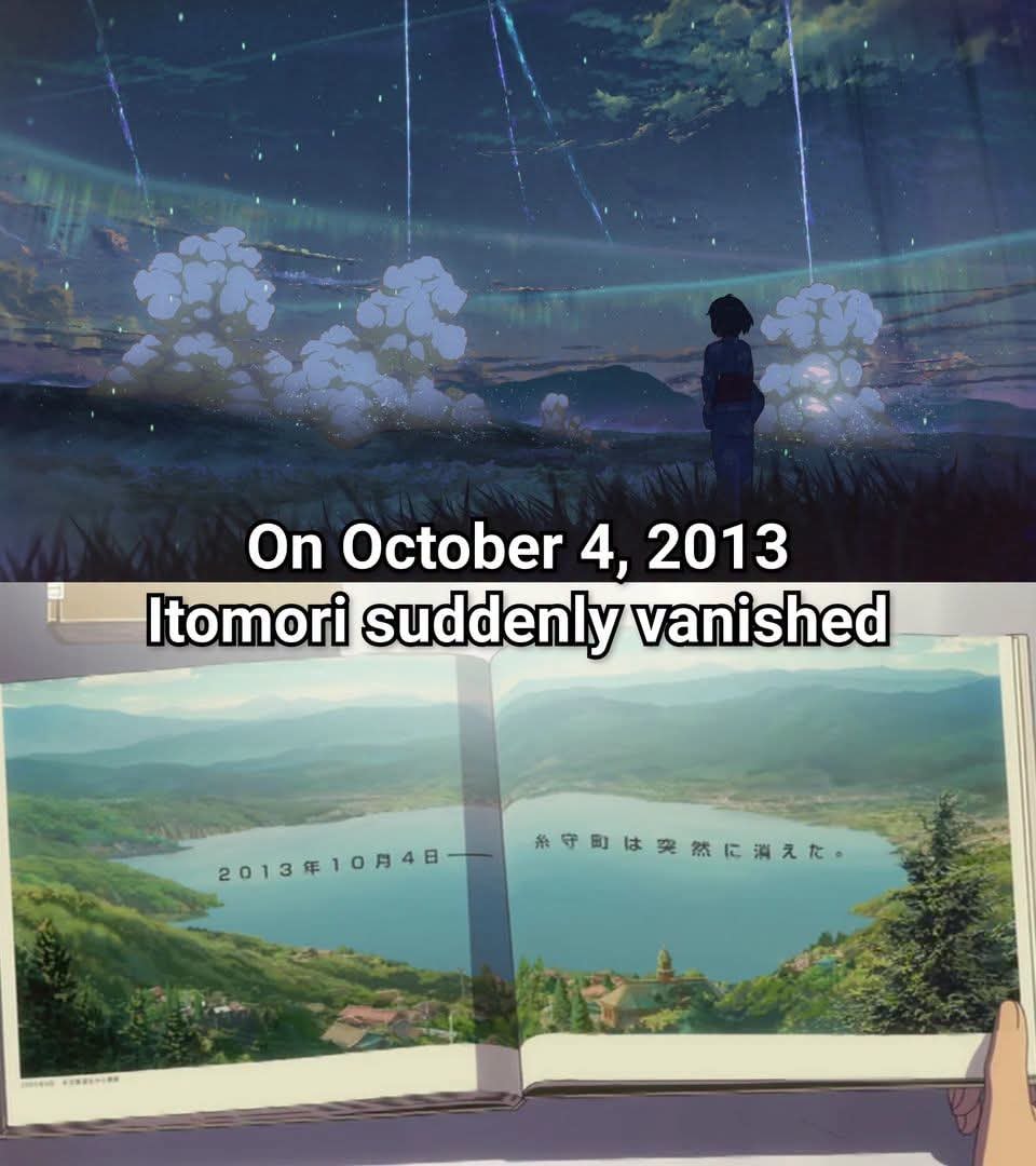 YOUR NAME Itomori Comet Tiamat