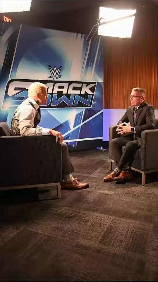 Cody Rhodes threatens Randy Orton on SmackDown Cody Rhodes threatens Randy Orton on SmackDown