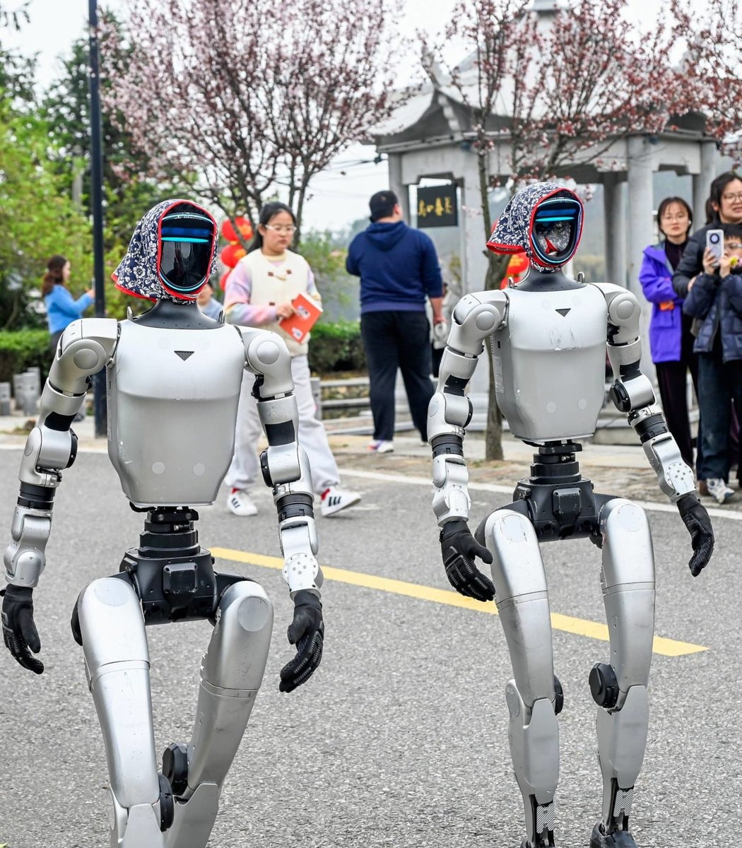 Robot village China