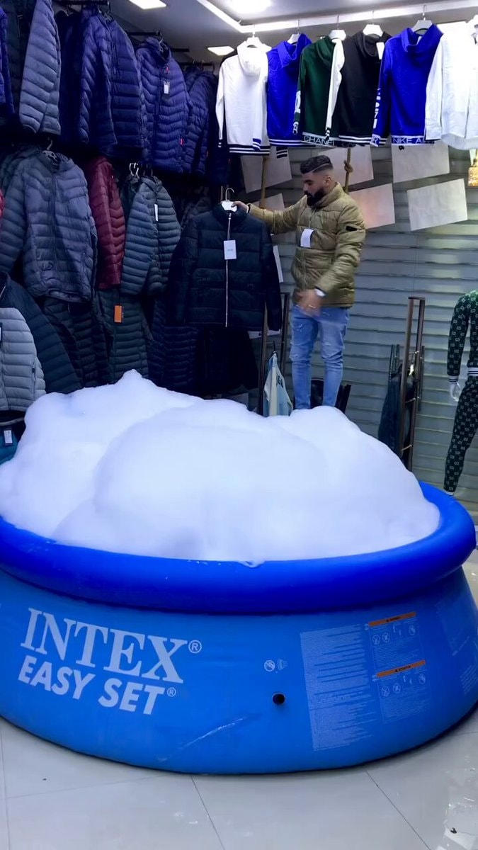 Algeria jacket waterproof test