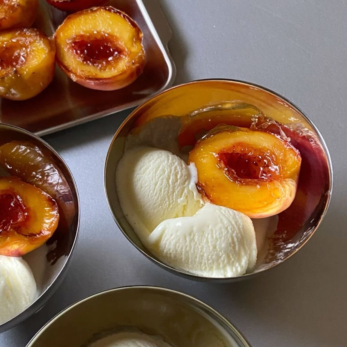 summer dessert with raspberries (photo 4 of 4)
