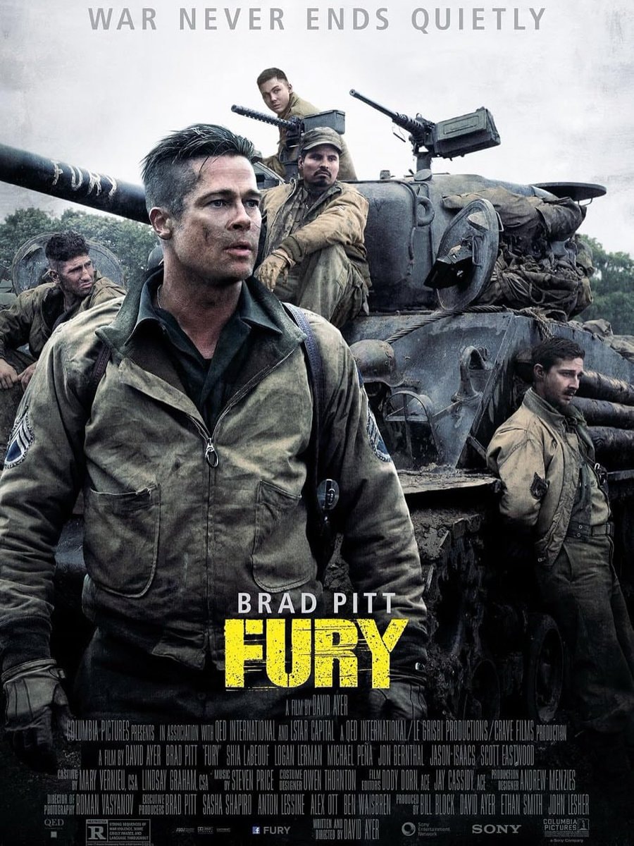 Fury 2014 film poster