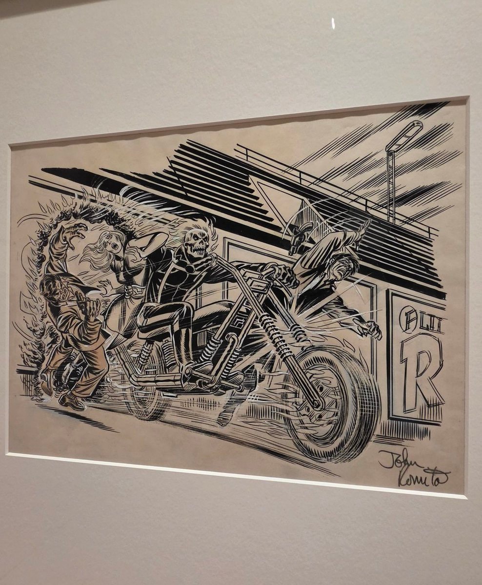 Ghost Rider 1974 John Romita Sr. Lucas Museum