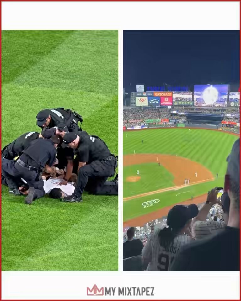 Yankee Stadium protest incident