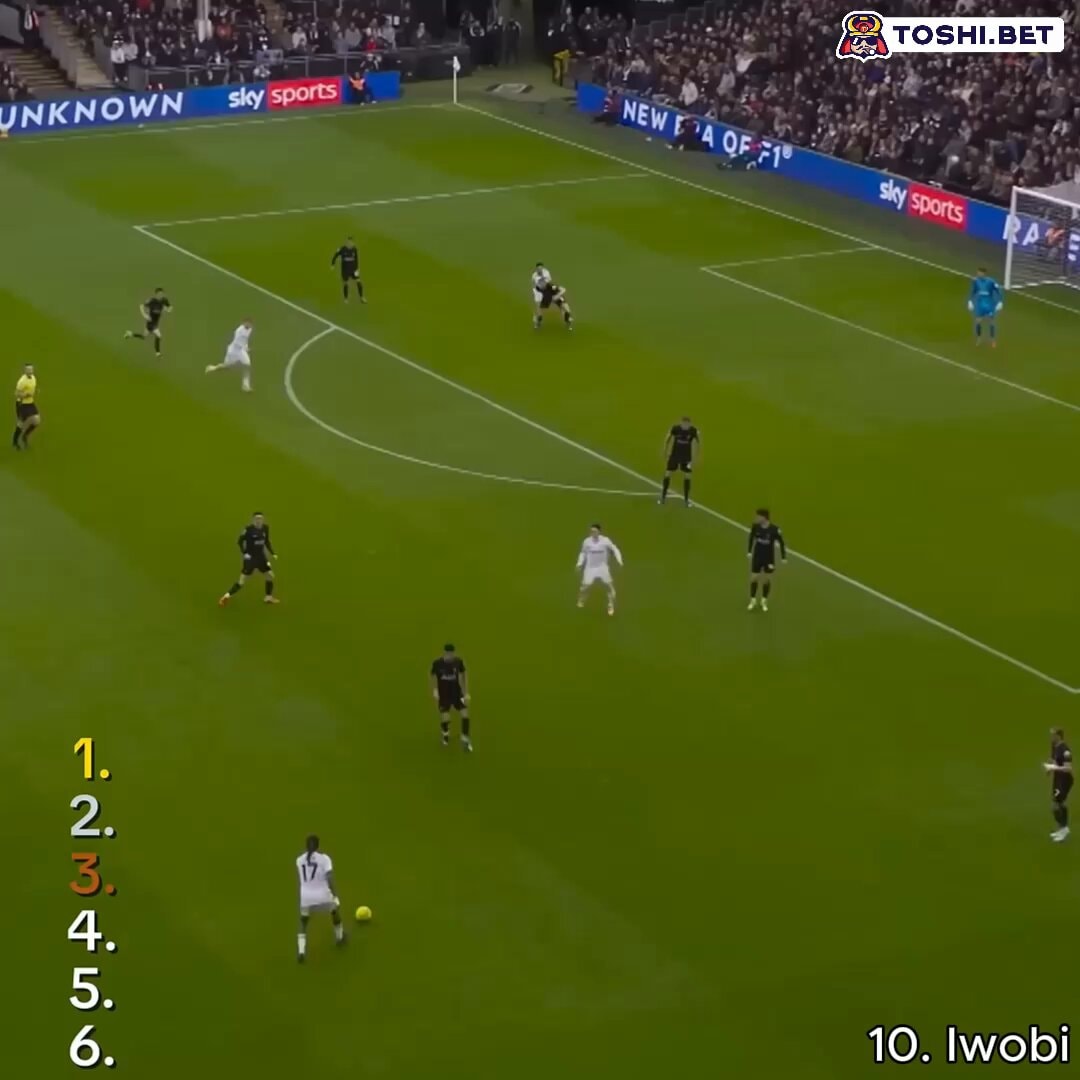 EPL 25/26 top ten goals