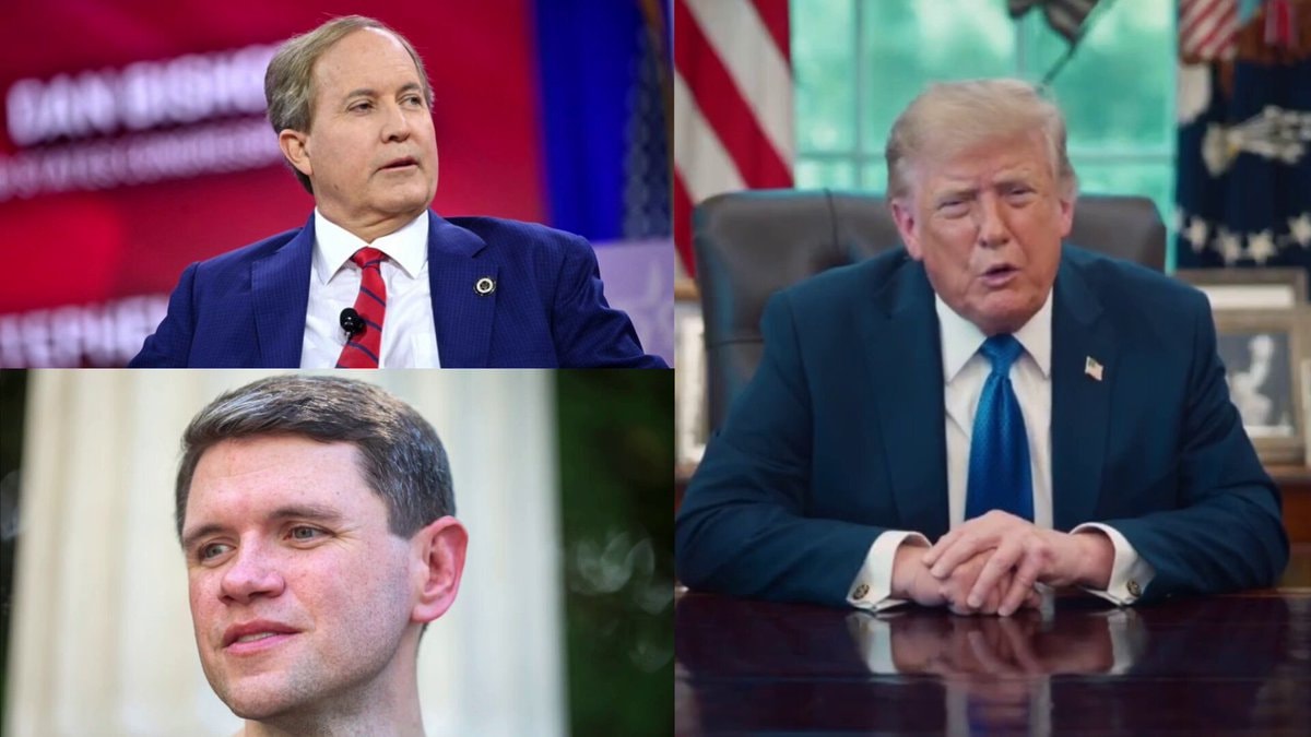 Trump backs Paxton for Senate over Talarico Trump backs Paxton for Senate over Talarico