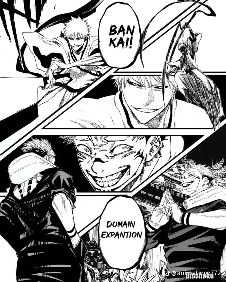 Sukuna cooked in Ichigo Bankai crossover