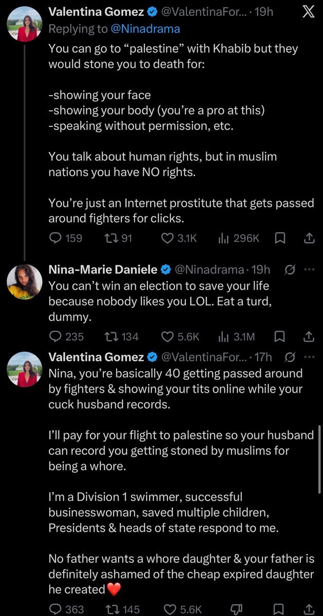 Nina Drama Valentina Gomez Palestine (photo 2 of 3)