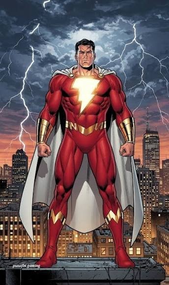 Thor vs Shazam lightning bolt (photo 2 of 2)