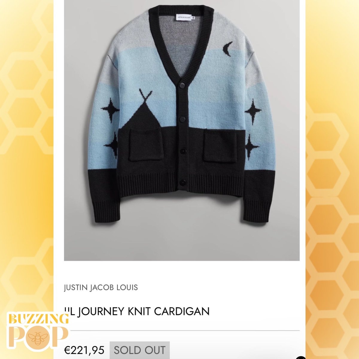 Hudson Williams and Justin J. Louis cardigan story (photo 2 of 2) Hudson Williams and Justin J. Louis cardigan story (photo 2 of 2)