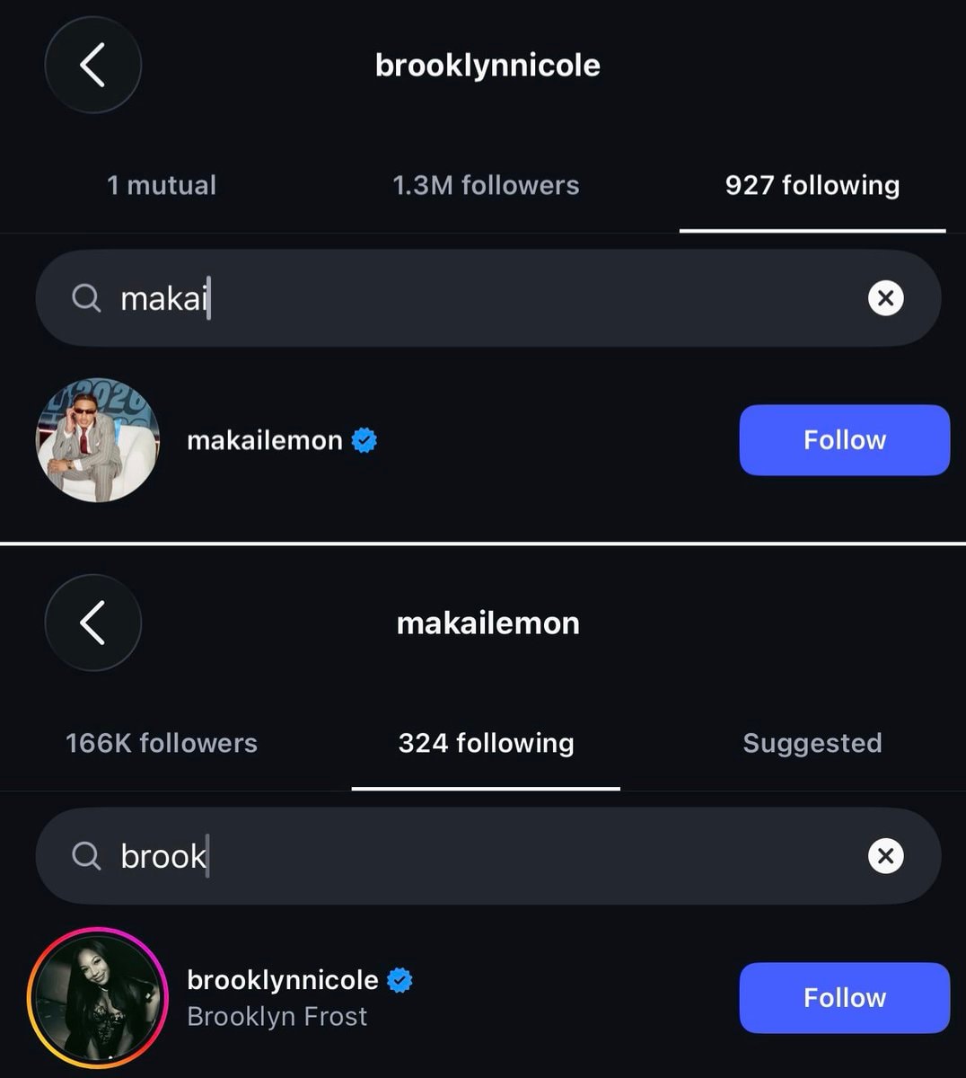 Makai Lemon and Brooklyn Frost out together 👀 (photo 2 of 2)