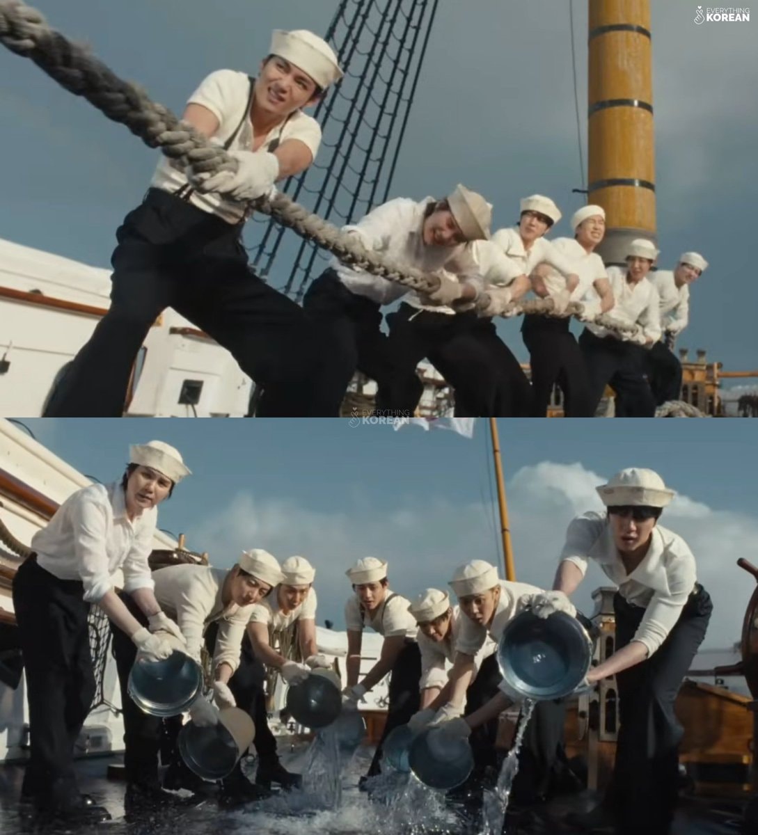 Photos of JISOO and BTS in music videos (photo 2 of 2)