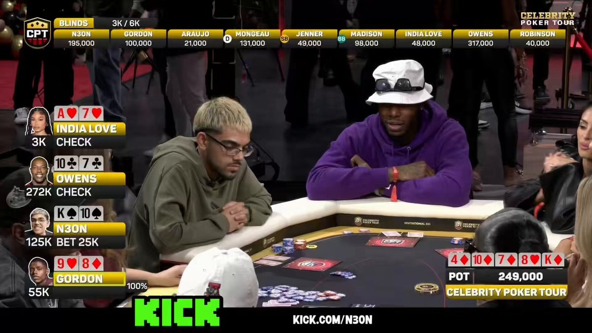 N3ON wins Celebrity Poker Tour