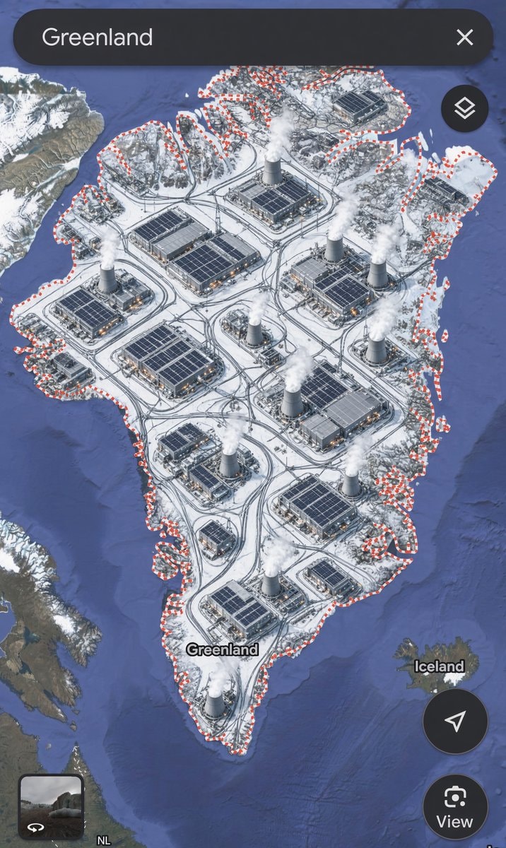 Greenland data centers Trump
