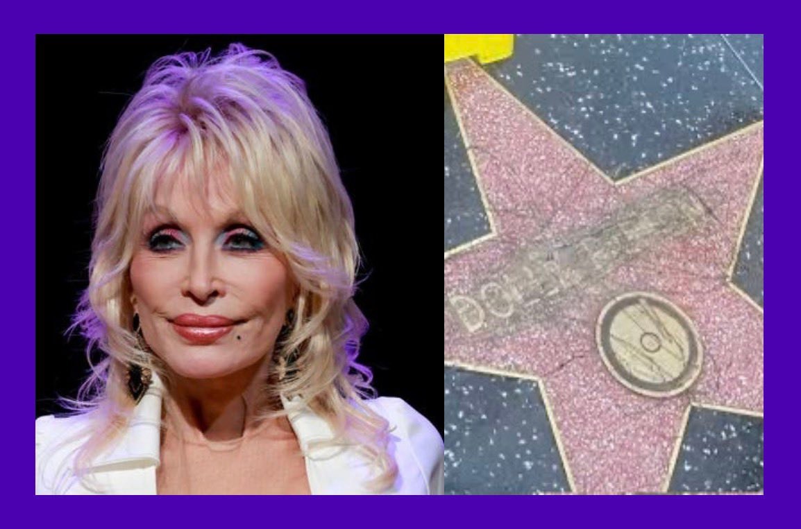 Dolly Parton Walk of Fame vandalism