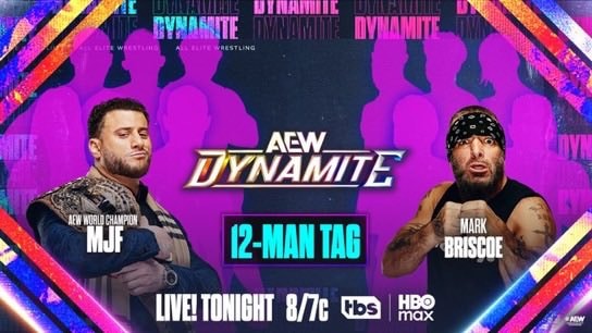 AEW Dynamite MJF Mark Briscoe (photo 2 of 4)
