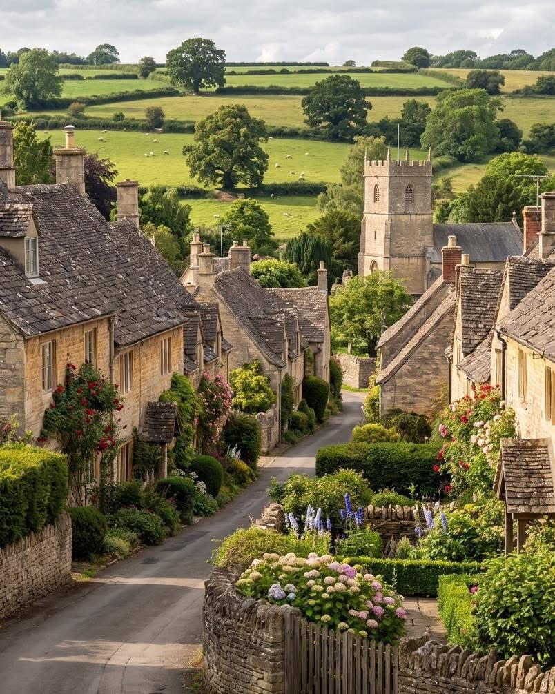 Cotswolds village UK