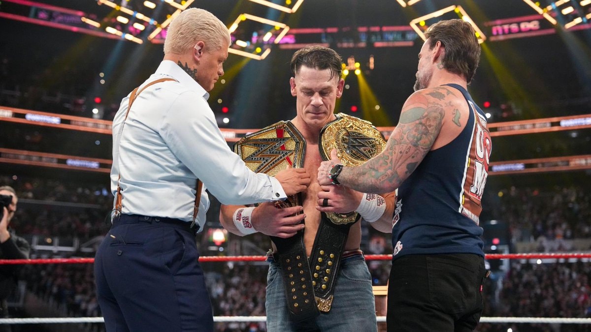 John Cena Cody Rhodes CM Punk WrestleMania John Cena Cody Rhodes CM Punk WrestleMania