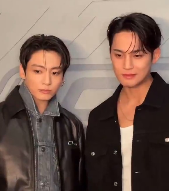 Jungkook Mingyu Calvin Klein event (photo 2 of 2)