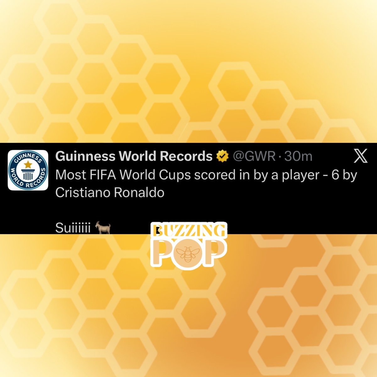 Cristiano Ronaldo record 6 FIFA World Cups (photo 2 of 2)