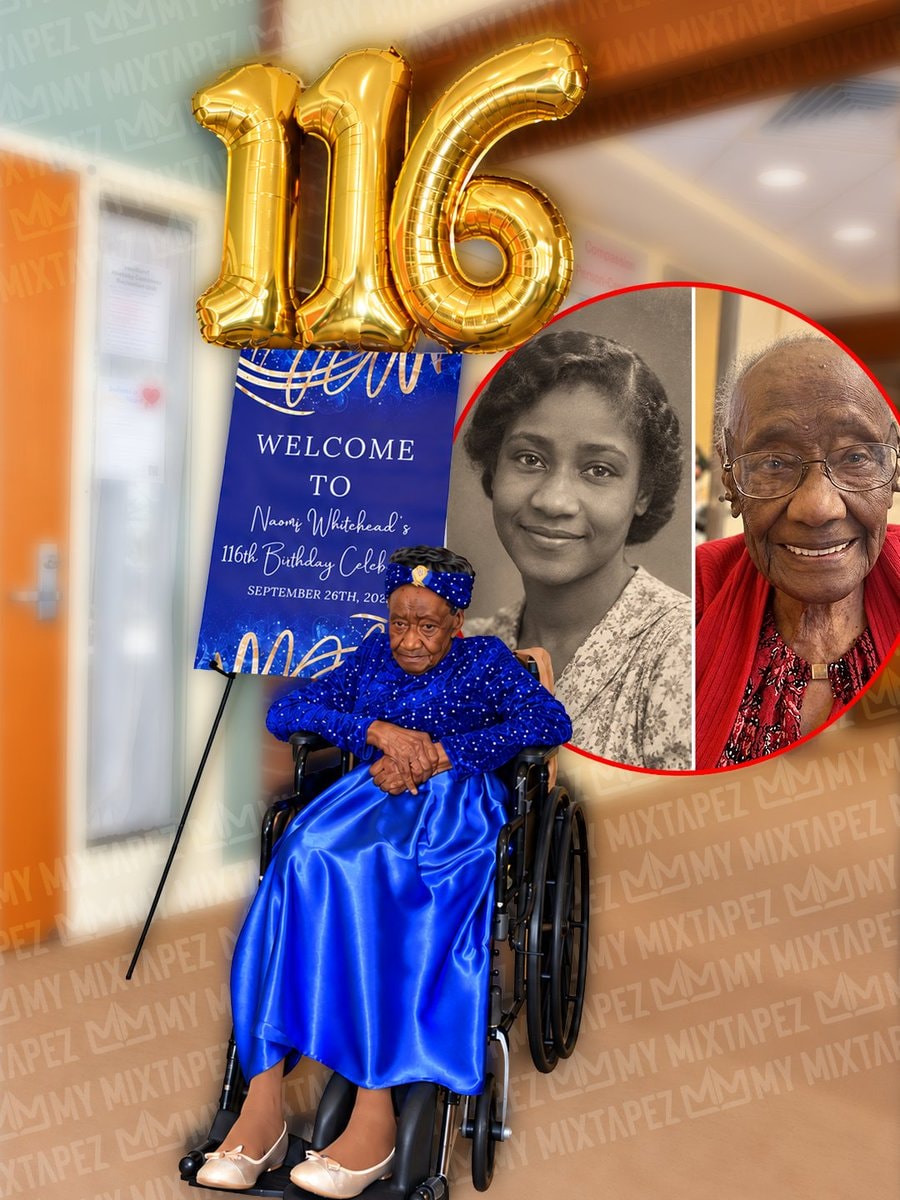 Naomi Whitehead 116th birthday