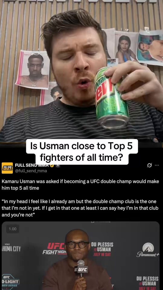 Kamaru Usman Top 5 all time debate Kamaru Usman Top 5 all time debate