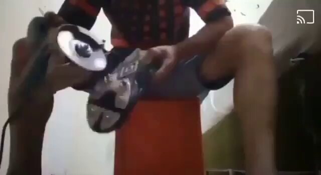 Paraguay angle grinder prep