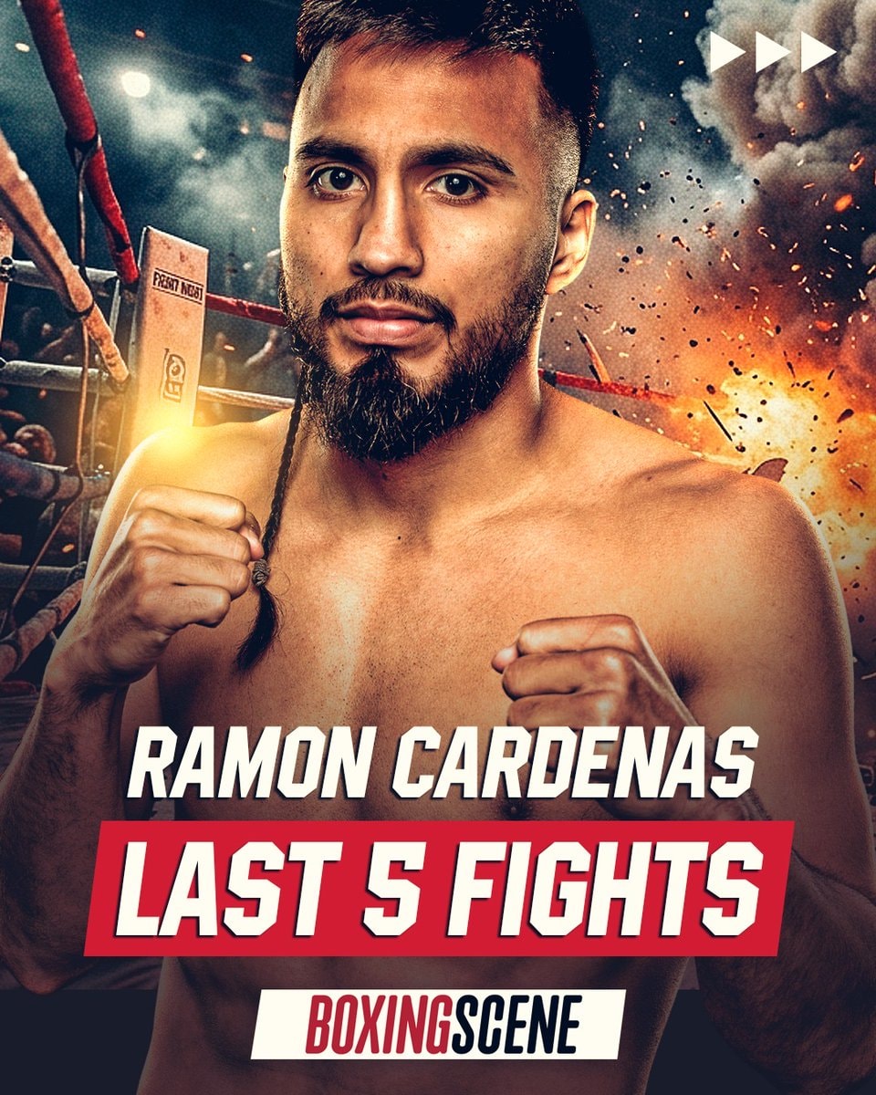 Ramon Cardenas fights tomorrow