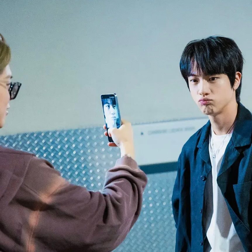 Jimin photo of Jin