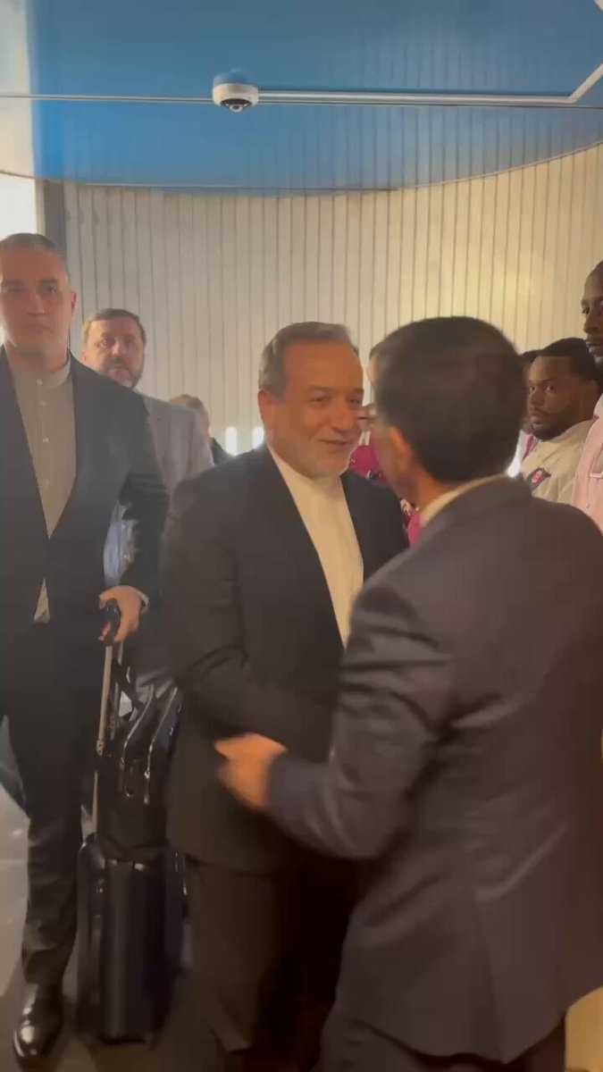 Iran Foreign Minister Abbas Araghchi in New York