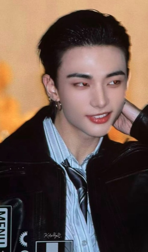 Hyunjin Stray Kids Versace Show (photo 2 of 2)