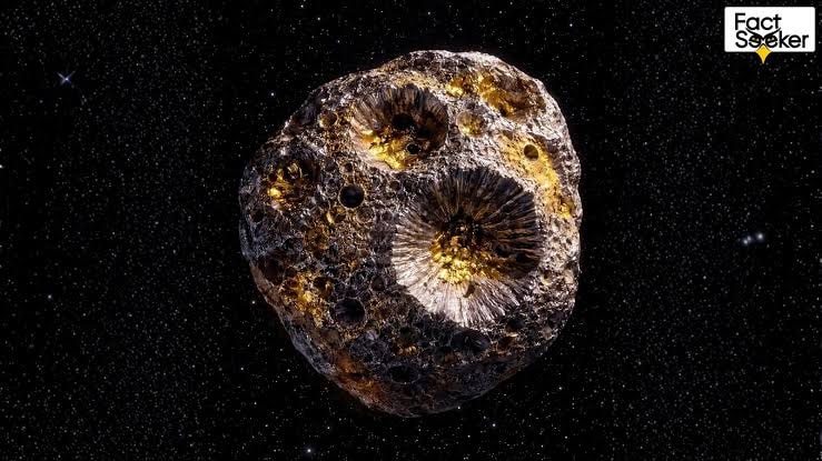 Asteroid Psyche 16 gold value $700 quintillion (photo 2 of 2)