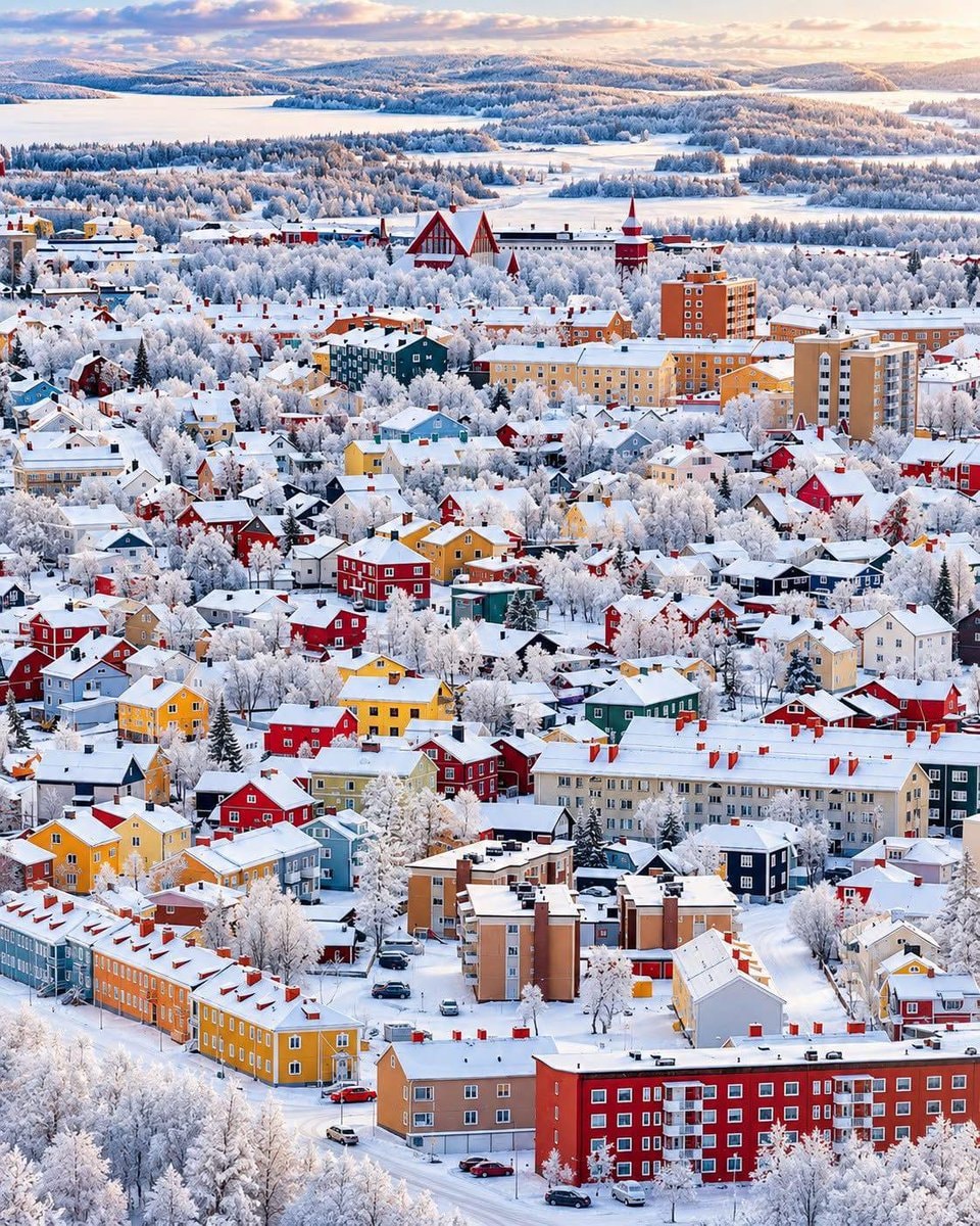 Kiruna Sweden winter