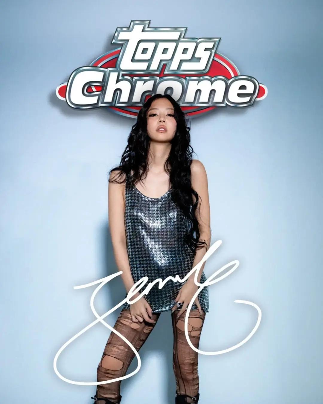 2026 Topps Chrome x JENNIE (photo 2 of 4)