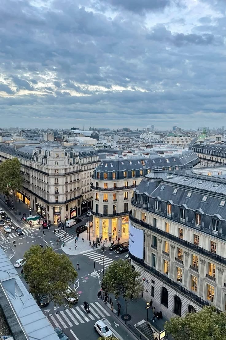 Paris cityscape