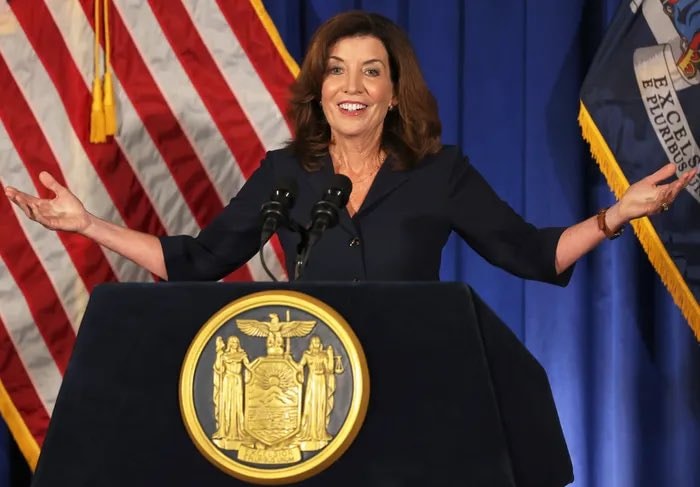 Kathy Hochul ranked worst governor in America