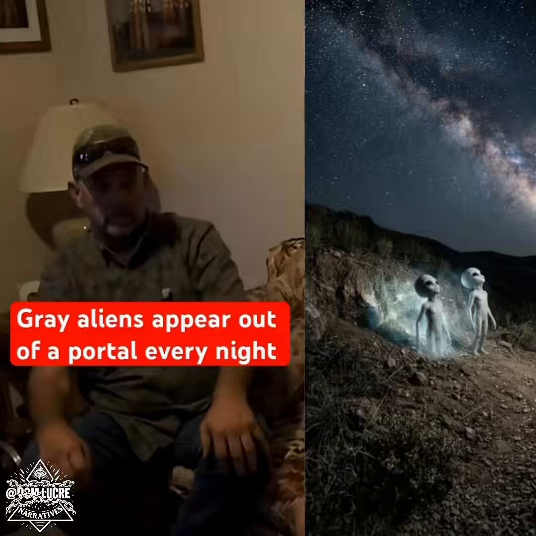Gray aliens Utah mountain @DOM LUCRE NARRATIVES
