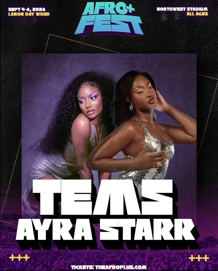 Tems Ayra Starr Afro Plus Fest Maryland (photo 2 of 2)