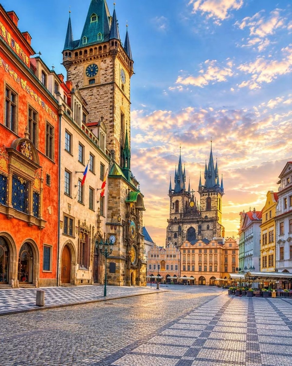 Old Town Square Prague Czech Republic