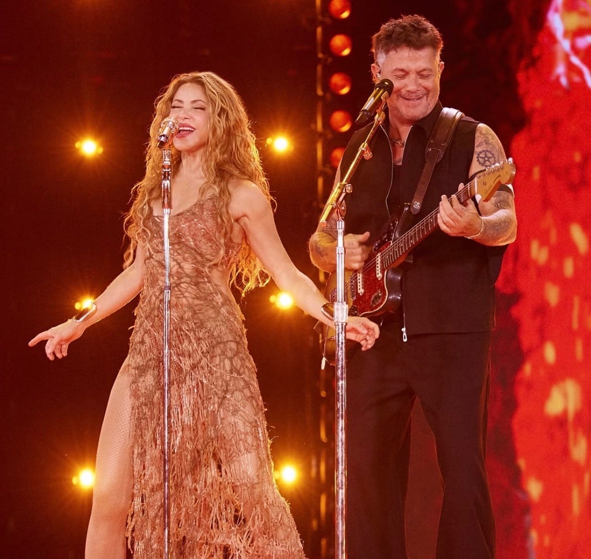 Shakira Alejandro Sanz Manuel Turizo Madrid