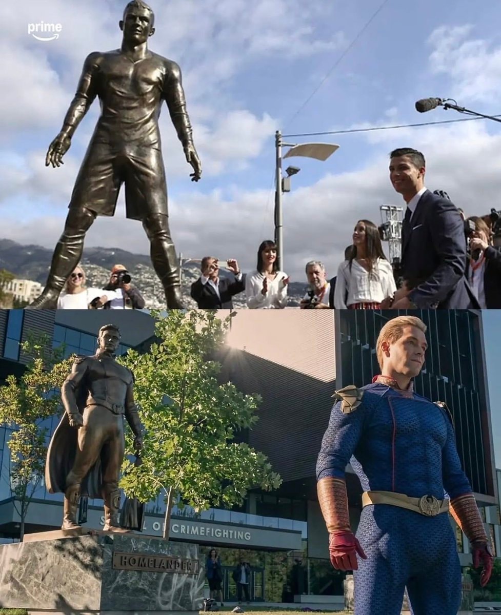 Prime Video Ronaldo Homelander memes (photo 2 of 2)