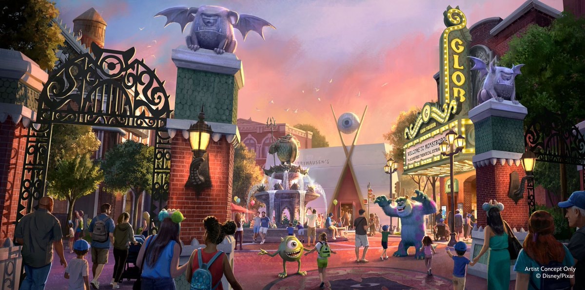 Monsters Inc land Monstropolis 2027