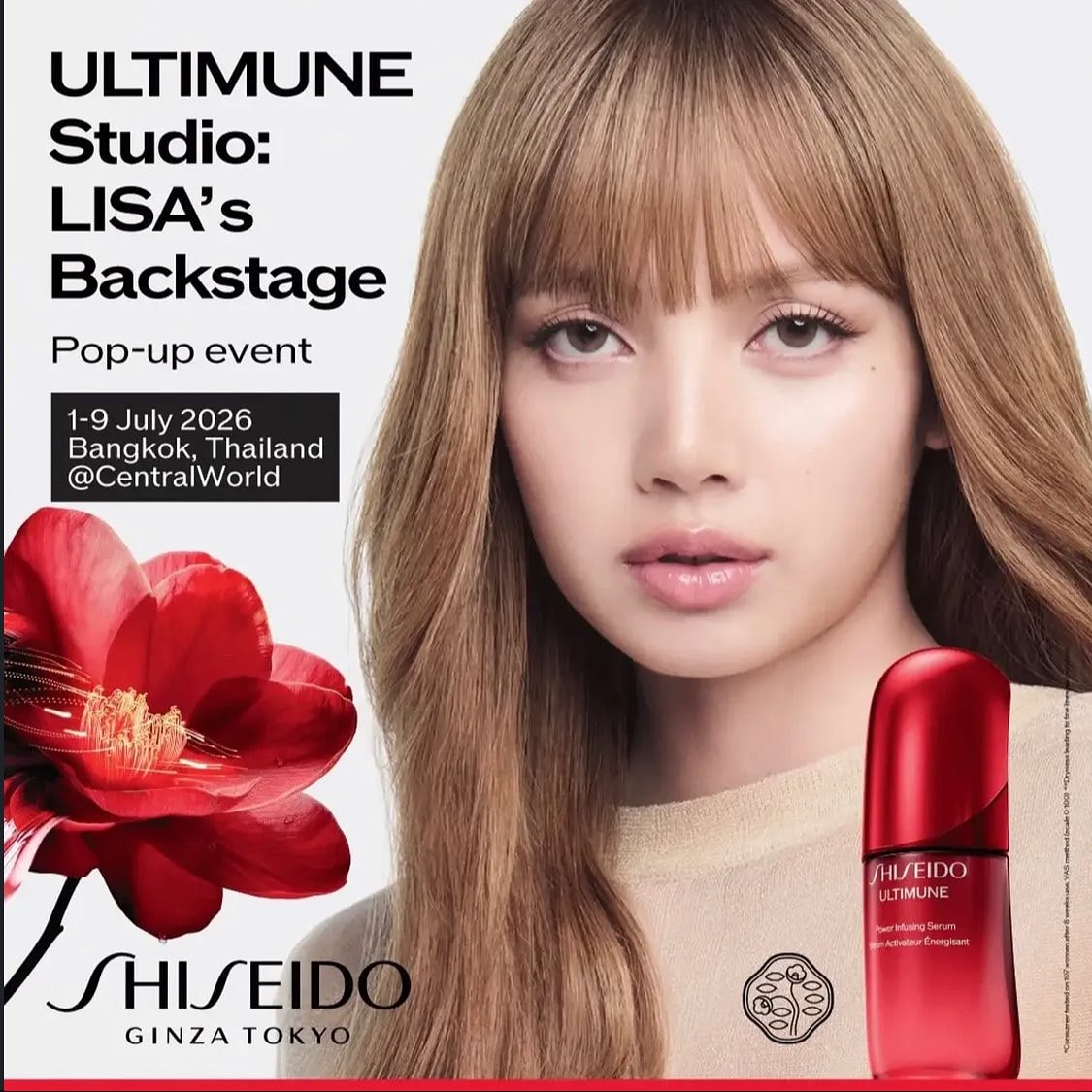 LISA Shiseido ULTIMUNE Studio Bangkok July 3 (photo 2 of 2)