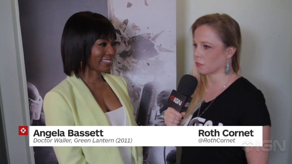 Angela Bassett discusses Doctor Waller
