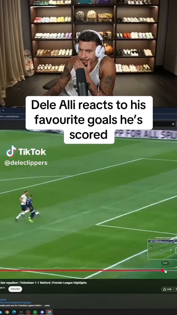 Dele Alli Tottenham Watford reaction