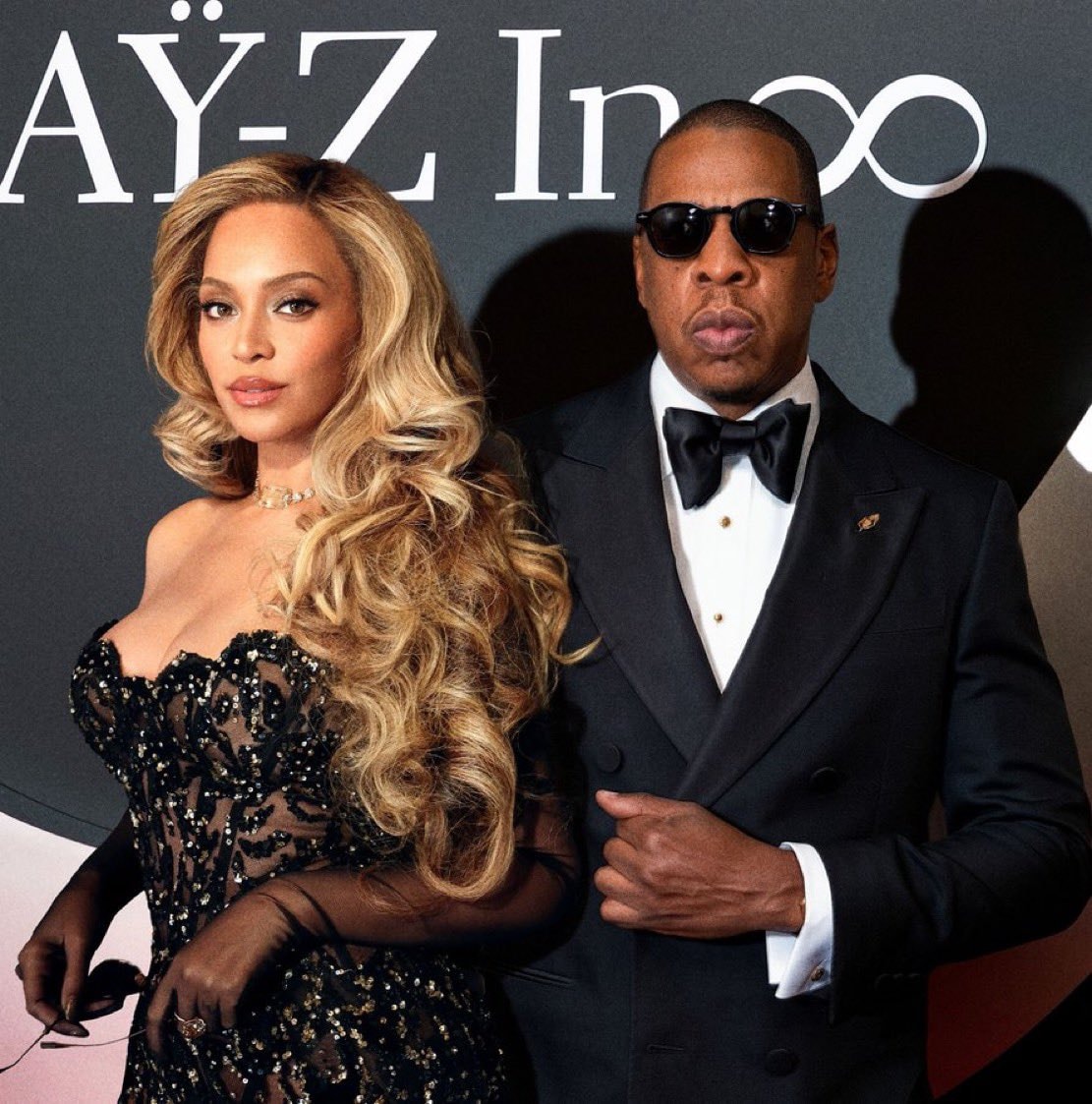 Beyoncé and Jay-Z at JAŸ-Z in ∞ premiere