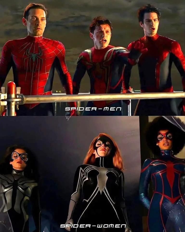 Spider-Man vs Spider-Women 3V3